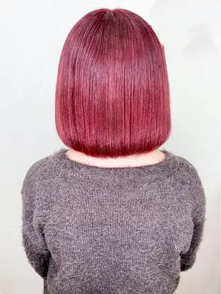 ミディアム カラー kva【キバ】所属・SHIGE 【kva】▽□□▽のヘアスタイル