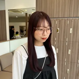 ロング カラー 𓍯暖色/韓国風 田中沙羅‎𓍯のヘアスタイル