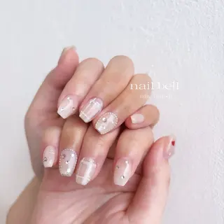 ネイル 大人可愛いネイル🎗 Hinaのネイルデザイン