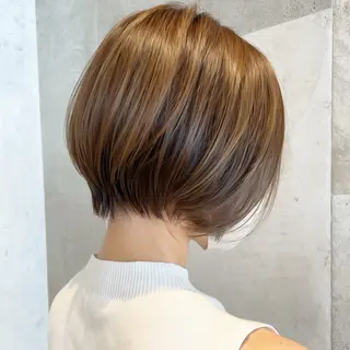 ショート カラー 韓国ヘア/髪質改善 /Harunaのヘアスタイル