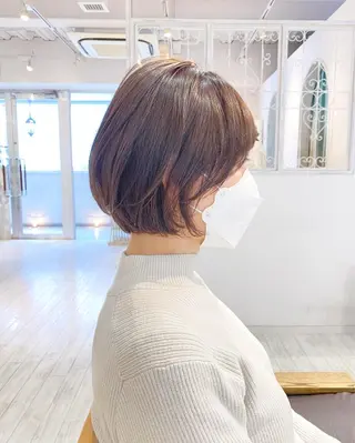 ショート ボブ指名No.1🌞 オガタのヘアスタイル