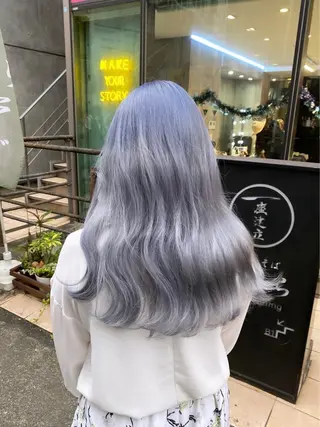 ロング ❄️💛エクステ ブリーチ❄️yukiのヘアスタイル