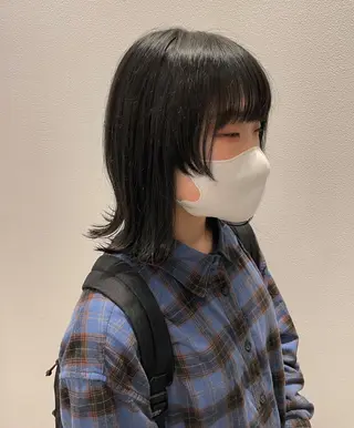 ミディアム カラー CiNEMA daikanyama所属・透明感カラー🫧 今泉健太のヘアスタイル