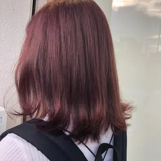 カラー 上平 綾菜のヘアスタイル