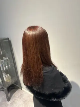 セミロング Agu まゆかのヘアスタイル