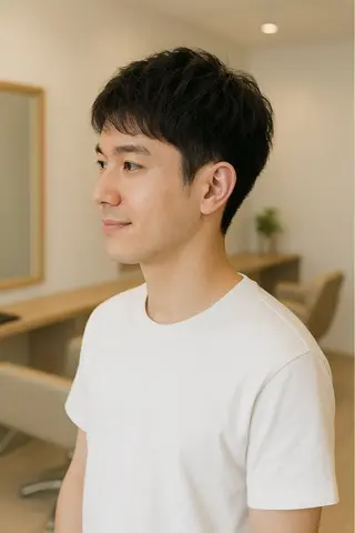 ショート 髪質改善/マツエク垢 抜け透明感カラー衣笠のヘアスタイル