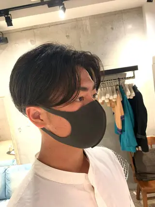 メンズ 吉沢遣人/レイヤー 艶カラー/パーマのヘアスタイル