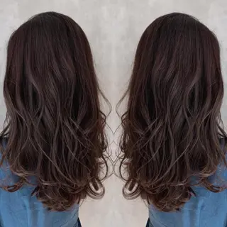 セミロング ANDO HIKARIのヘアスタイル