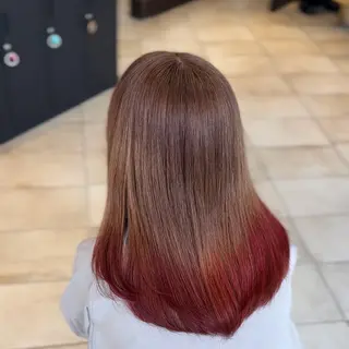 カラー 🎀透明感カラー特化 清水星花🎀のヘアスタイル