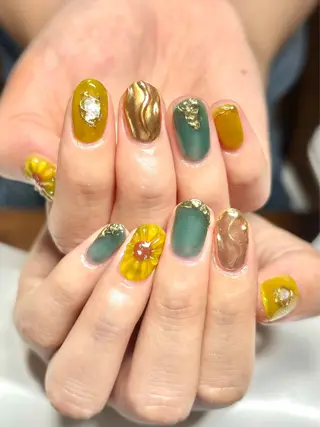 ネイル candy nail所属・早川 理沙のネイルデザイン