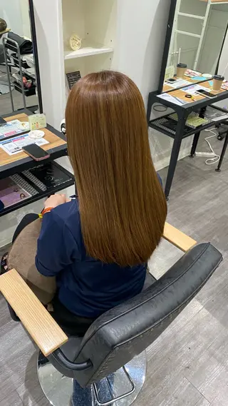 ロング cocotte みづき/艶カラー🫧のヘアスタイル