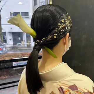 ヘアアレンジ ネイリスト/ ヘアセット　hinaのヘアスタイル