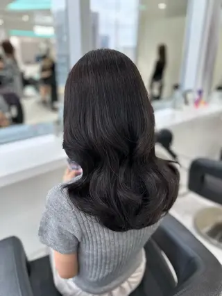 セミロング カラー ♡上品韓国髪♡ブラ ウン/SAYATOのヘアスタイル
