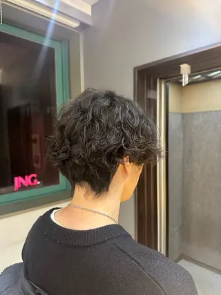 パーマ 誠也/唯一無二の ルーツカラーのヘアスタイル