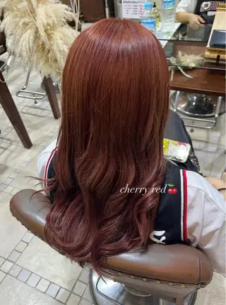 ロング カラー 透明感カラー／ 艶感カラー／RAMUのヘアスタイル