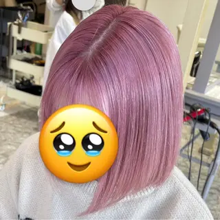 カラー Lapis福岡天神大名店所属・MOMOKA /　Lapis大名店のヘアスタイル