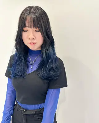 ロング カラー メンズパーマ/ スパイキー/神田正紀のヘアスタイル