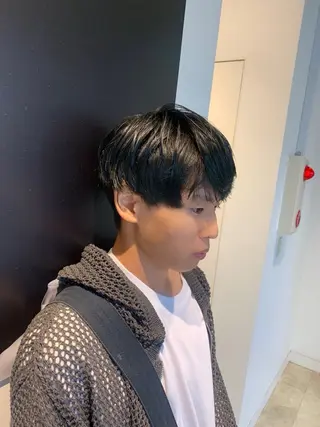 ショート カラー メンズ Mods hair MEN 横浜元町店所属・メンズ特化 清水 零音のヘアスタイル