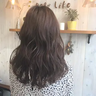 セミロング カラー 透明感カラー/ 寺田千雅子のヘアスタイル