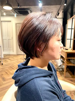 ショート eyesburg W/est所属・ショートボブ 村上のヘアスタイル