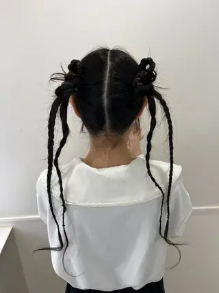 ヘアアレンジ 韓国レイヤー/カラー 🐈‍⬛💗miyuのヘアスタイル