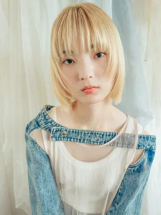 ミディアム ANY mikuのヘアスタイル