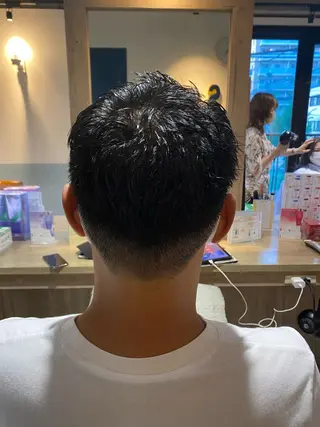 メンズ 🟣メンズパーマ 川端 永遠🟣のヘアスタイル