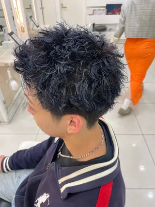 パーマ 中村/艶カラー/ハイ ライト/髪質改善のヘアスタイル