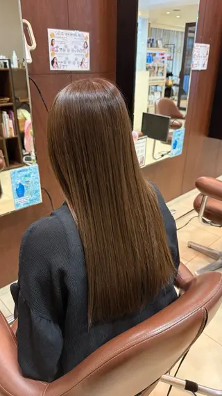 ロング カラー 木村 颯太のヘアスタイル