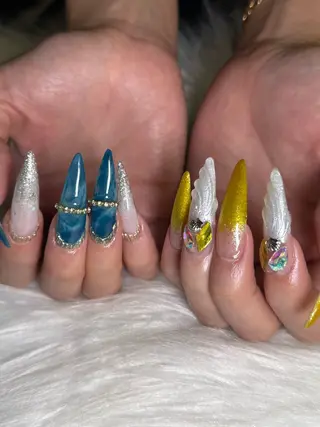 ネイル M.jewelry himeka🍒のネイルデザイン