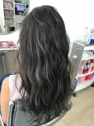 ロング カラー Reb_keiji 👑小倉圭司のヘアスタイル