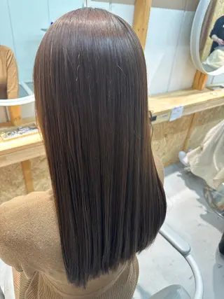 ロング 松本 莉央のヘアスタイル