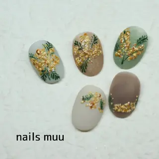 ネイル nails muu まゆのネイルデザイン