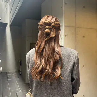 ロング ヘアアレンジ 〖❁田尻千尋| LEONID❁〗のヘアスタイル