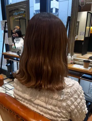 ミディアム みゆ/ カラーリスト🎀のヘアスタイル