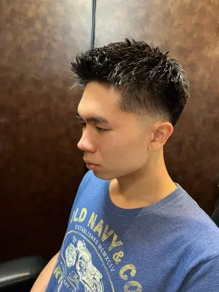 ショート メンズ ヒロ銀座 BARBER SHOP KAWASAKI所属・木下 紗綾のヘアスタイル