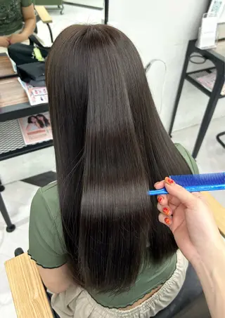 ロング カラー ちょめ/八王子 ZEST emuのヘアスタイル