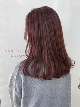 セミロング カラー パーマ ヘアアレンジ 女性スタイリスト専門サロン Zina 天神所属・NANA/trend style🕊🍑のヘアスタイル