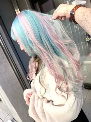 セミロング 🎀憧れ髪色再現🎀 /MANATOのヘアスタイル