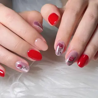 ネイル 🐕‍🦺Yappy 💗A-tanのネイルデザイン