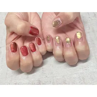 ネイル 𖡼 yumenoのネイルデザイン