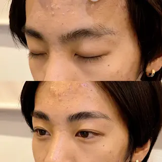 メンズ アイブロウ メンズガーデン yuriのネイルデザイン