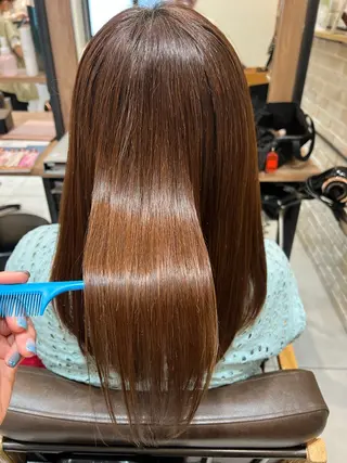 セミロング 似合わせスタイル🫧 木村夏暢のヘアスタイル