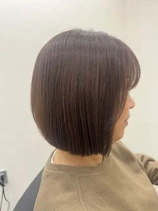 ミディアム 疋田 伽菜子のヘアスタイル