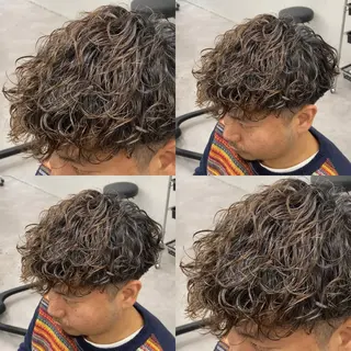 パーマ メンズ メンズ特化LIBER 石川玲央のヘアスタイル