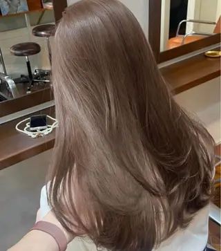 ロング カラー 🖤酸性縮毛矯正/ 艶髪🖤のヘアスタイル