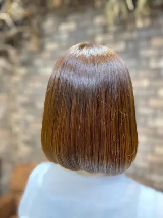 ミディアム カラー .・.艶髪ヘアケア サカモト.・.のヘアスタイル