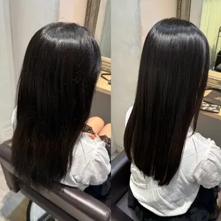 セミロング Lutia新宿　せき ゆうみのヘアスタイル