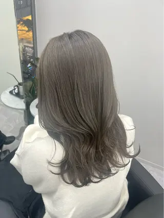 ロング カラー 心斎橋/ブリーチなし 髪質改善/レイヤーのヘアスタイル