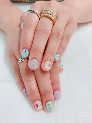 ネイル iwasaki ⭐️ネイリスト⭐️のネイルデザイン